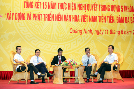 quangninh24h Hội nghị tổng kết 15 năm thực hiện Nghị quyết TƯ5 (khoá VIII)