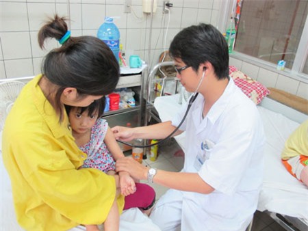 quangninh24h Cảnh giác khi bé bị đau đầu, nôn trớ